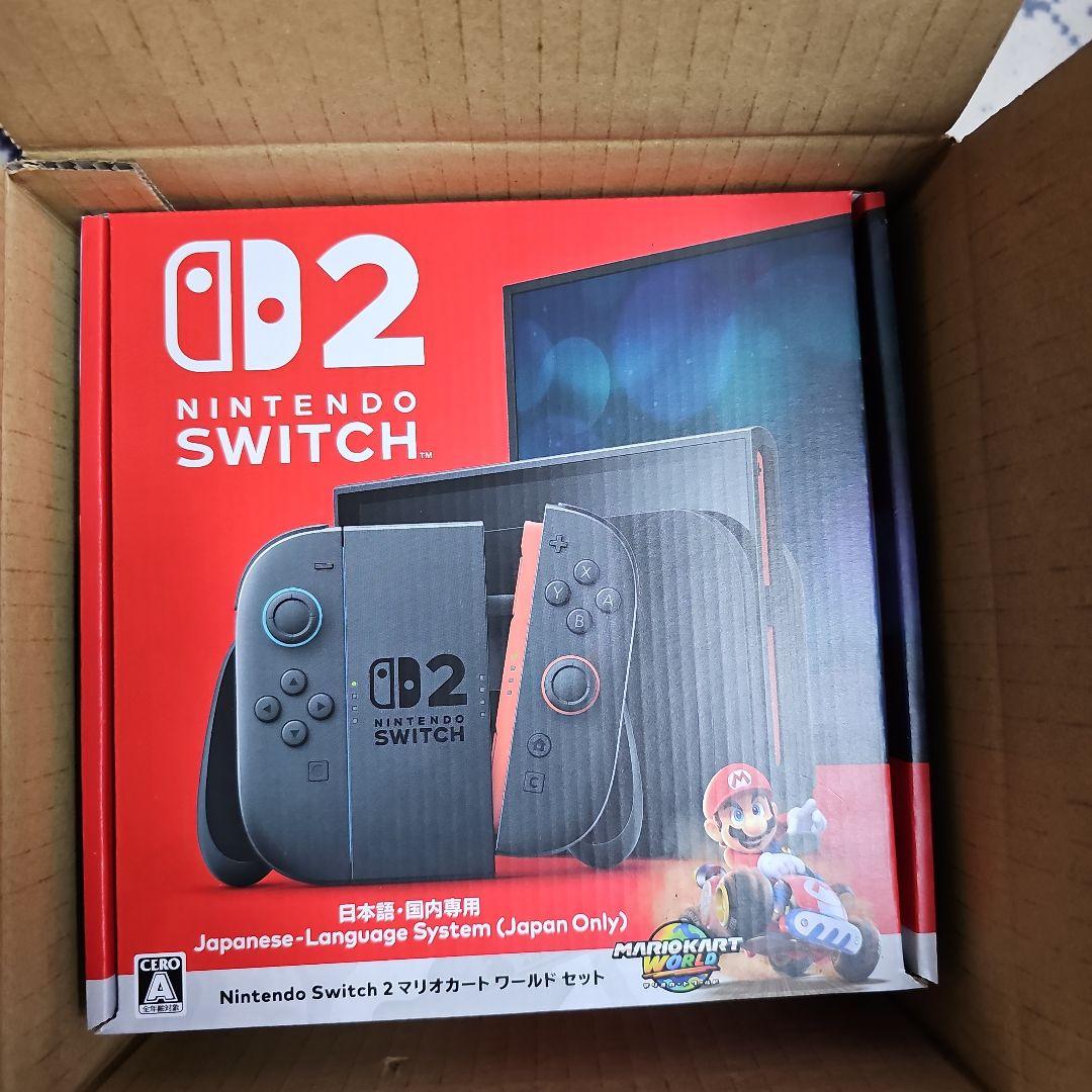 新品未開封Switch2 本体 マリオカートワールドセット
