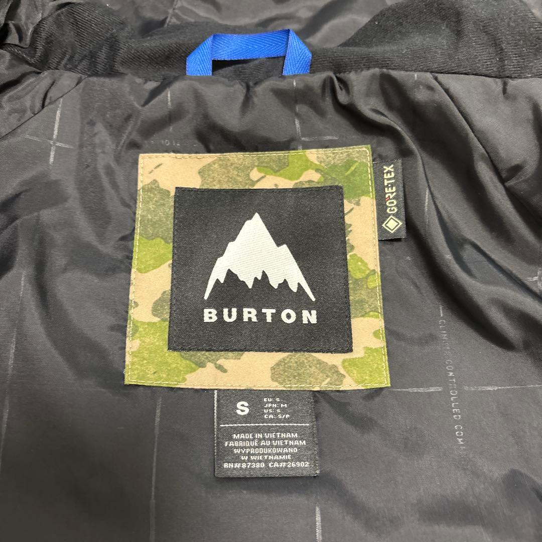 美品　Burton スノーボードジャケット　レディース　Sサイズ　ゴアテックス