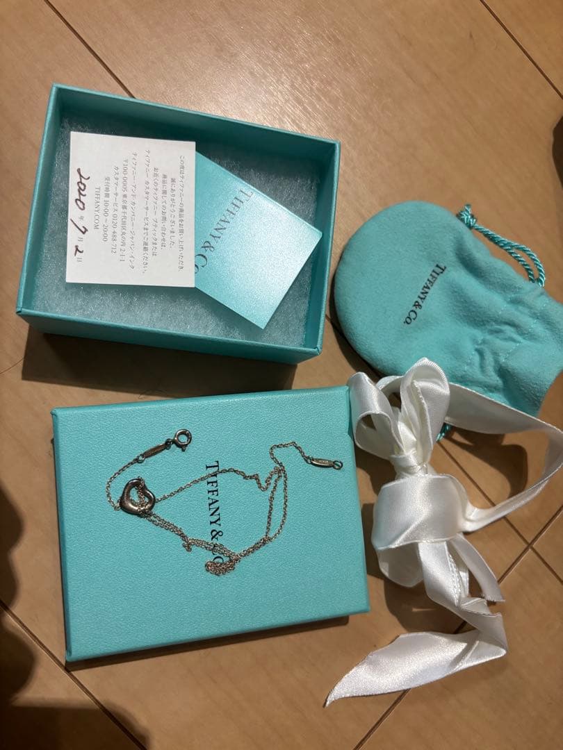 ティファニー オープンハート ネックレス