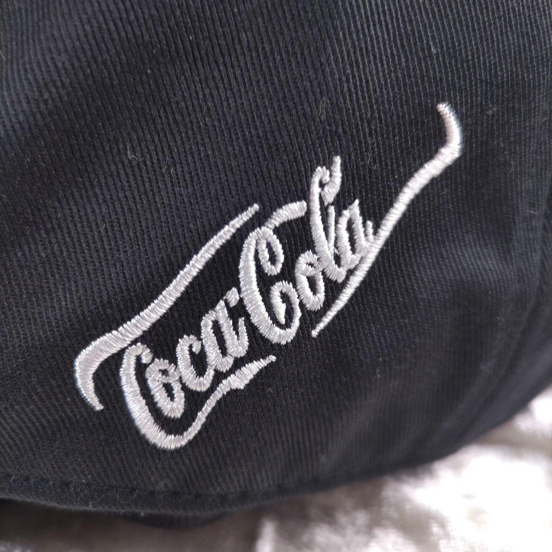 コカコーラ　レーシング風キャップ　スポーツ　バイク・カースポーツ　レース　ゴルフ