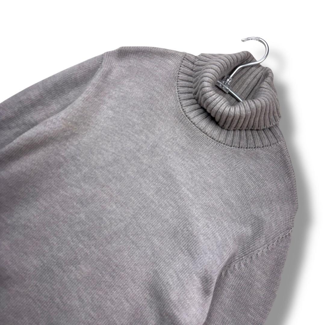 ザノーネ ニット セーター タートルネック ミドルゲージ 50 メンズ