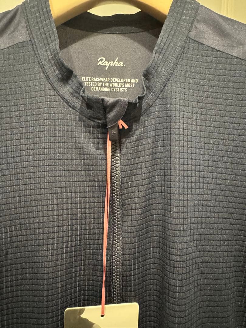 美品！Rapha メンズ PROTEAM フライウェイトジャージ ネイビー S