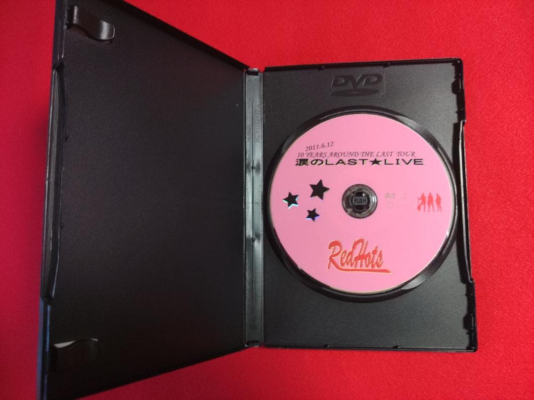 【値下】RED HOTS / 涙の★LAST LIVE DVD