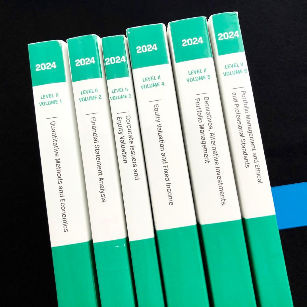 【2024年度】CFA Program Curriculum Level2 6冊