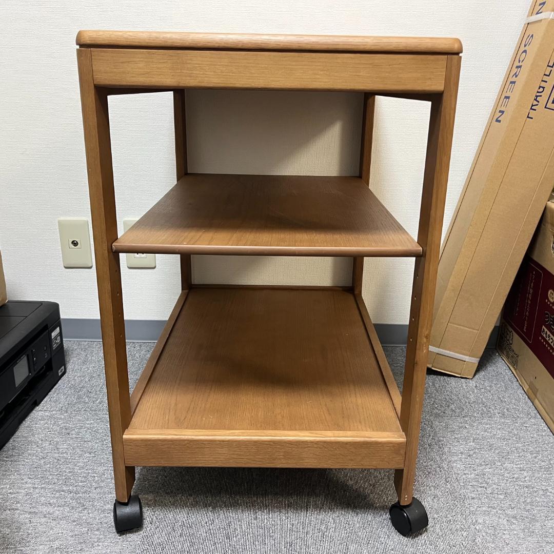 カリモク家具 karimoku ワゴン キッチンワゴン 棚 トレー キャスター