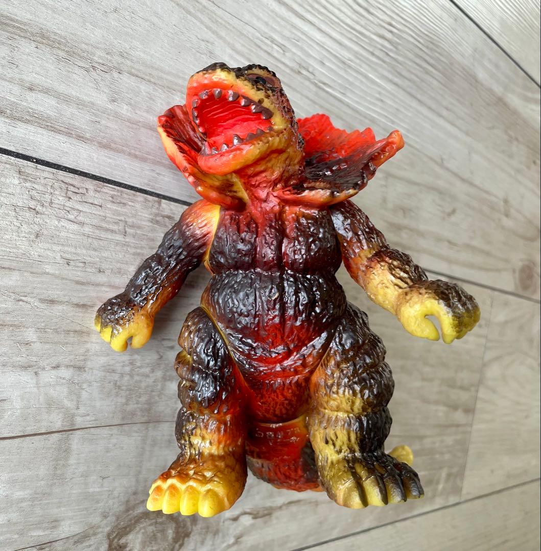 ジラース キングザウルスシリーズ ソフビ人形 極美品マルサンブルマァクポピー