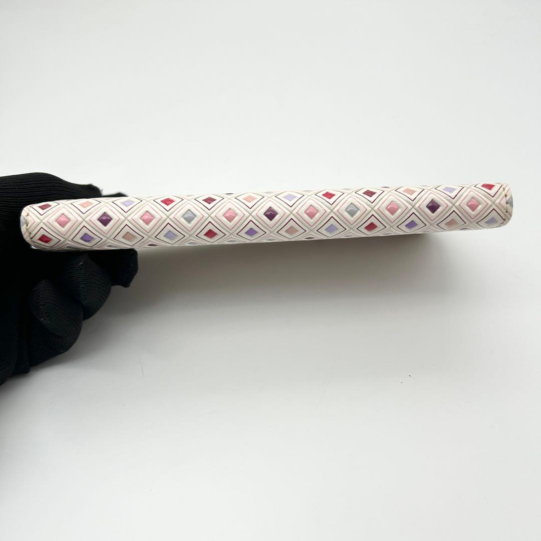 【未使用】　浅草文庫　長財布　いろあそび柄　L字ファスナー