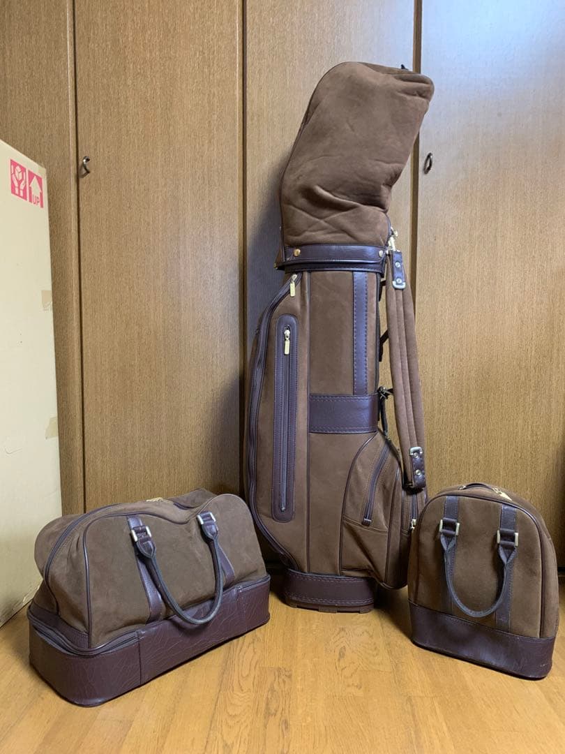 キャディーバッグ　REXTER ボストンバッグ、シューズバッグ3点セット