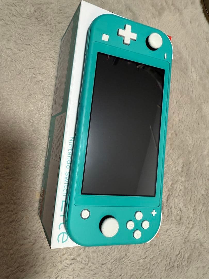 Nintendo Switch Lite ターコイズ あつまれ どうぶつの森付き