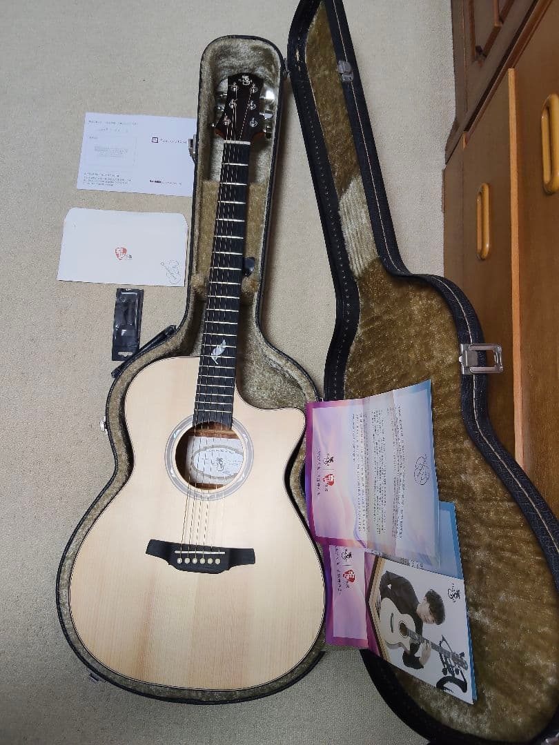 お*わ様 Naga Guitars G-08OOC　アコースティックギター