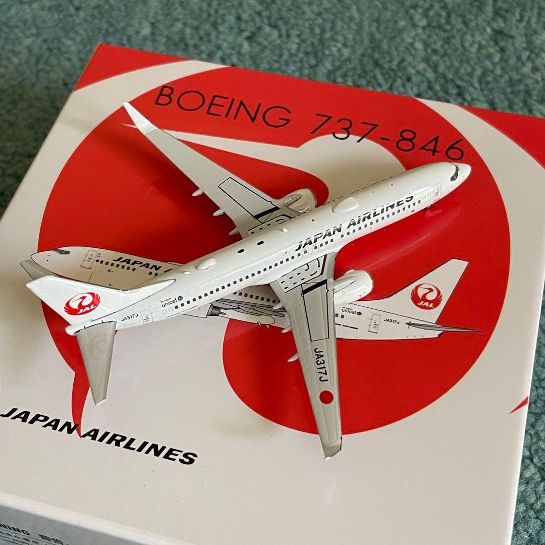 JAL 737-800 日本航空 JA317J 1:400 ph