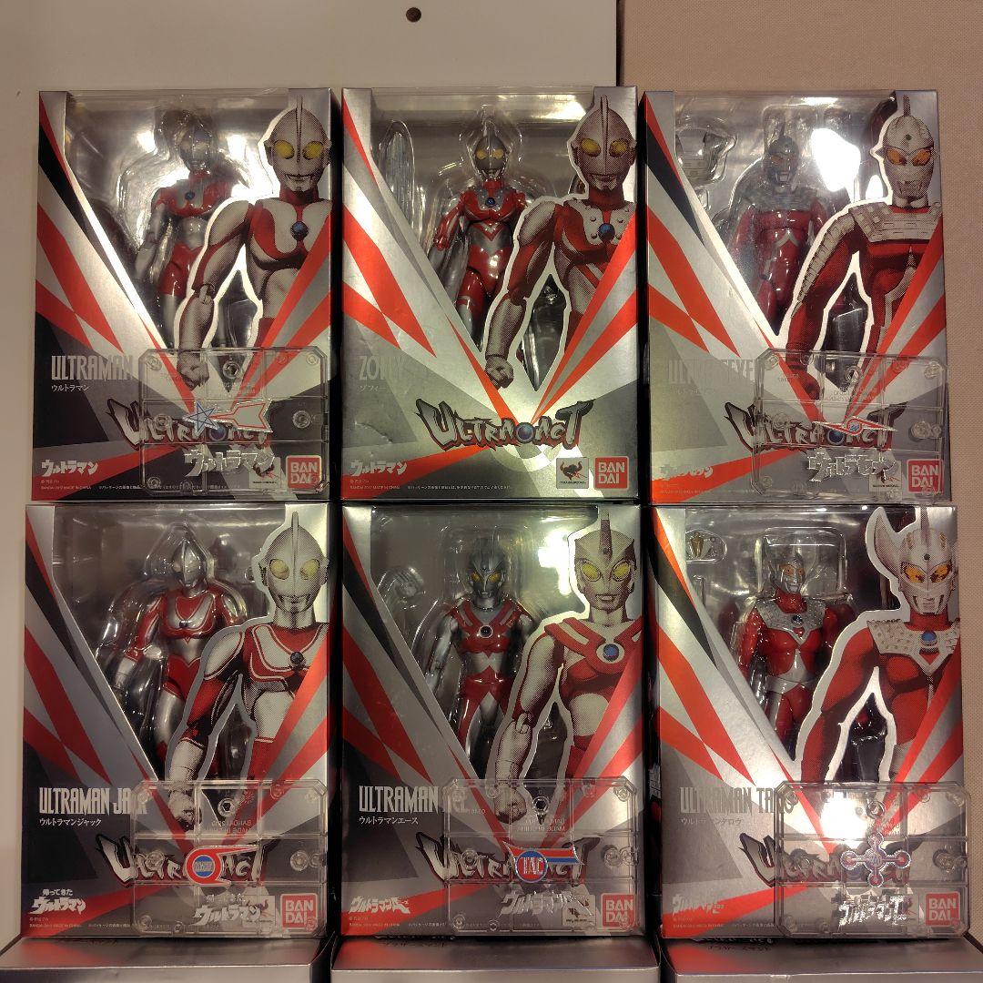 ウルトラアクト 6体、ブラザーズマントセット