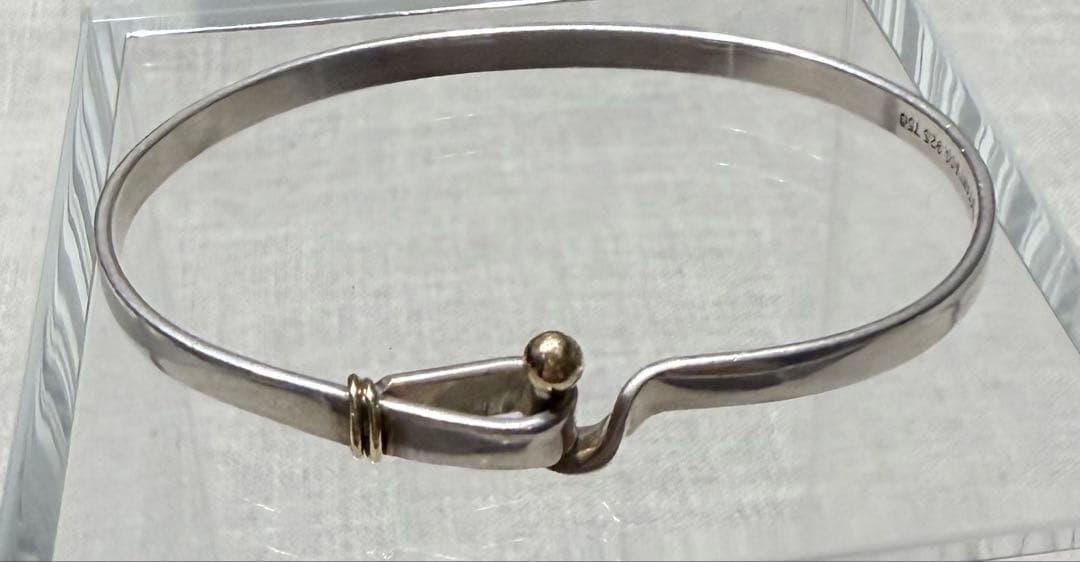 ティファニー フック＆アイ ブレスレット シルバー925 K18