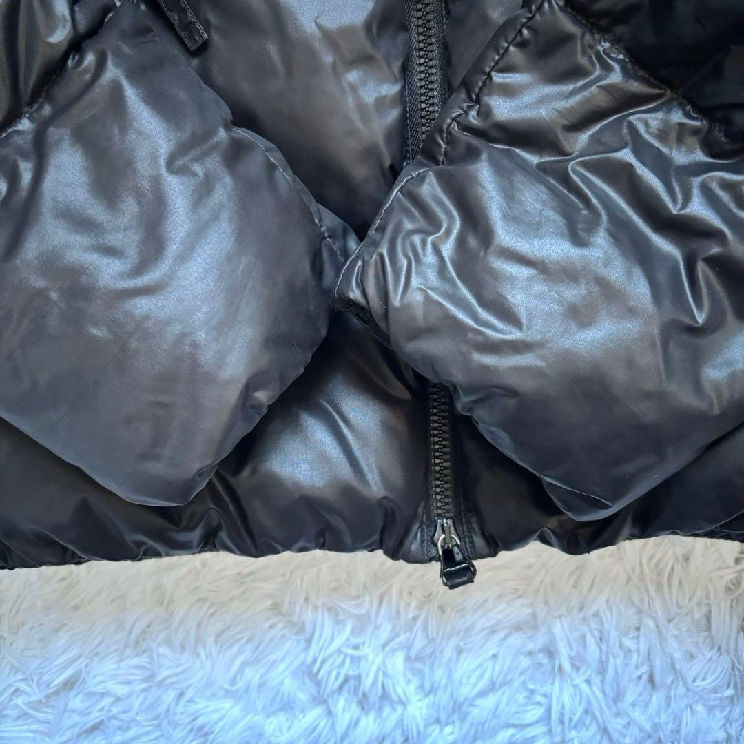 美品　DUVETICA Vega ダウンジャケット/48/黒 /ラクーンファー