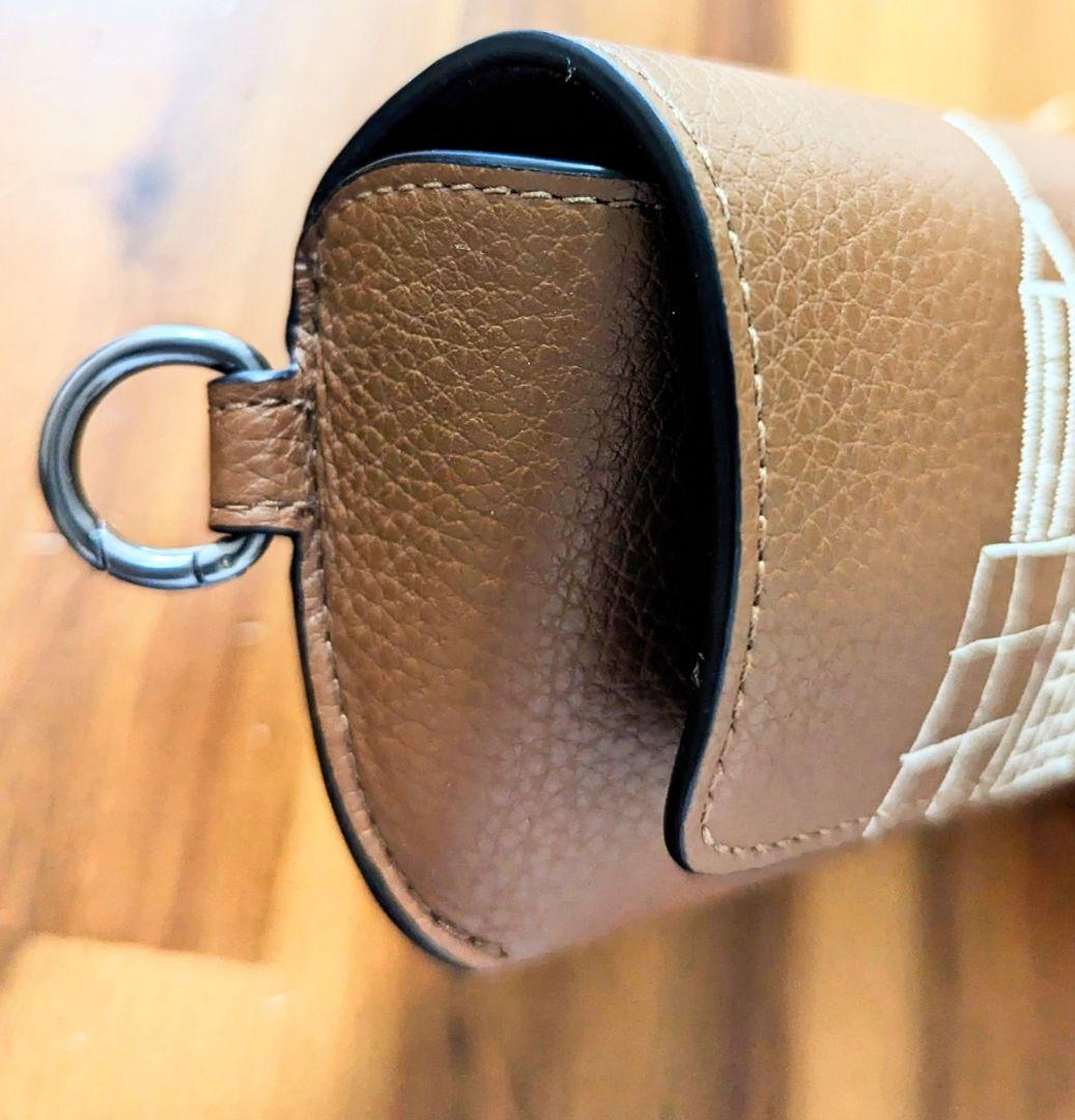 コーチ　バスキアコラボ　レザーメガネケース