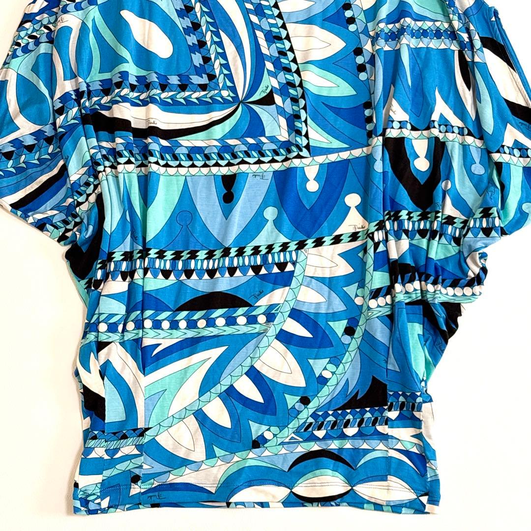 美品✨エミリオプッチ イタリア製 プッチ柄 ドルマンスリーブ ブラウス