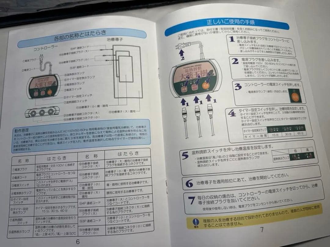 温熱マット リラックス用 大薬王樹タイプ 収納ケース付