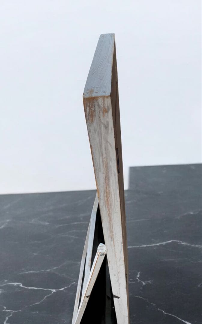 アンティーク調カントリー調★扉付きスタンドミラー　姿見　135cm　存在感抜群！