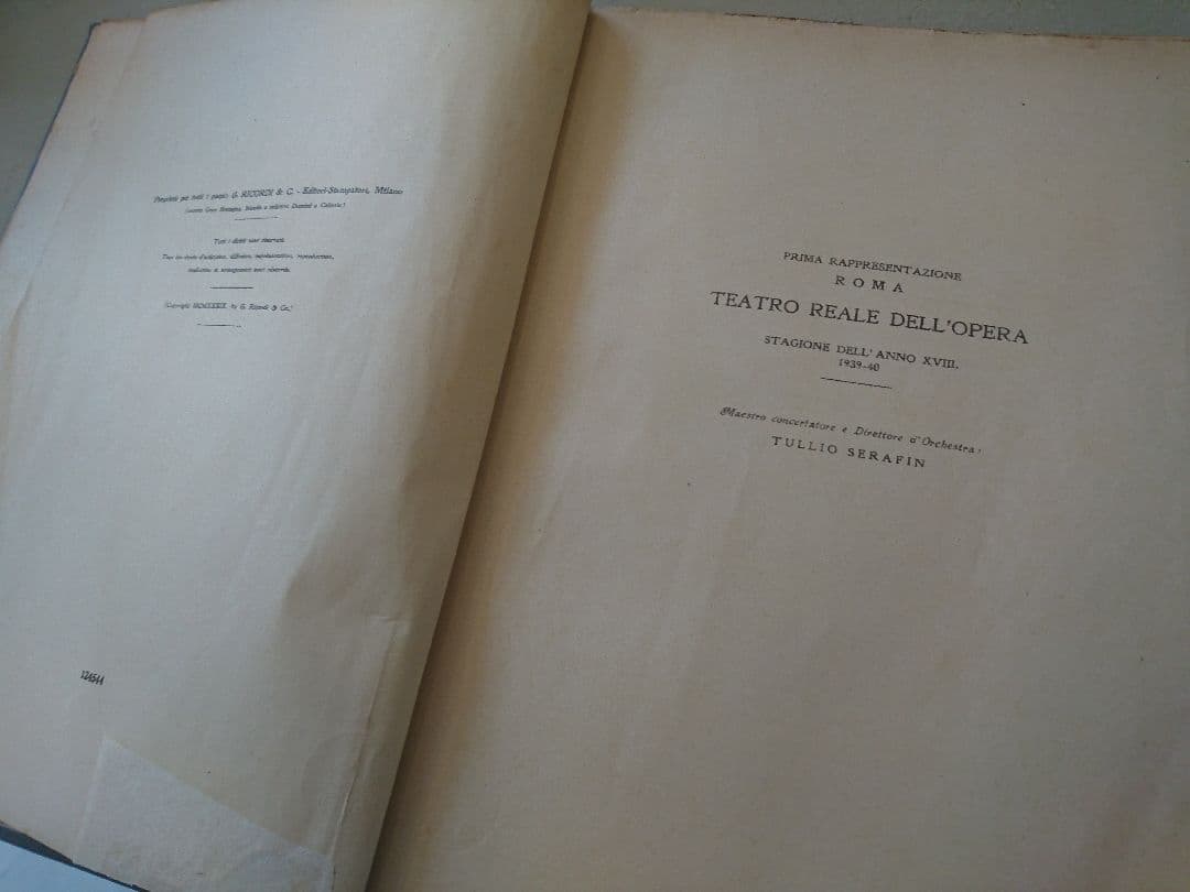 オペラ ヴォーカルスコア 『モンテ イヴノール』