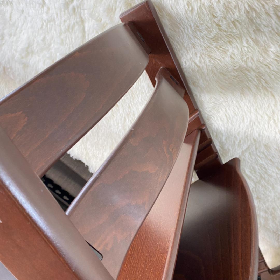 【良品】ストッケ トリップトラップ ブラウン 茶色 シリアル5 ①