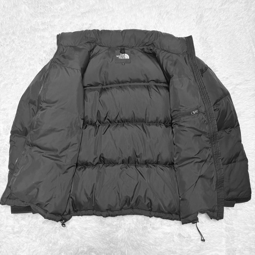 【美品】 ノースフェイス ヌプシ ダウンジャケット L ブラック 黒