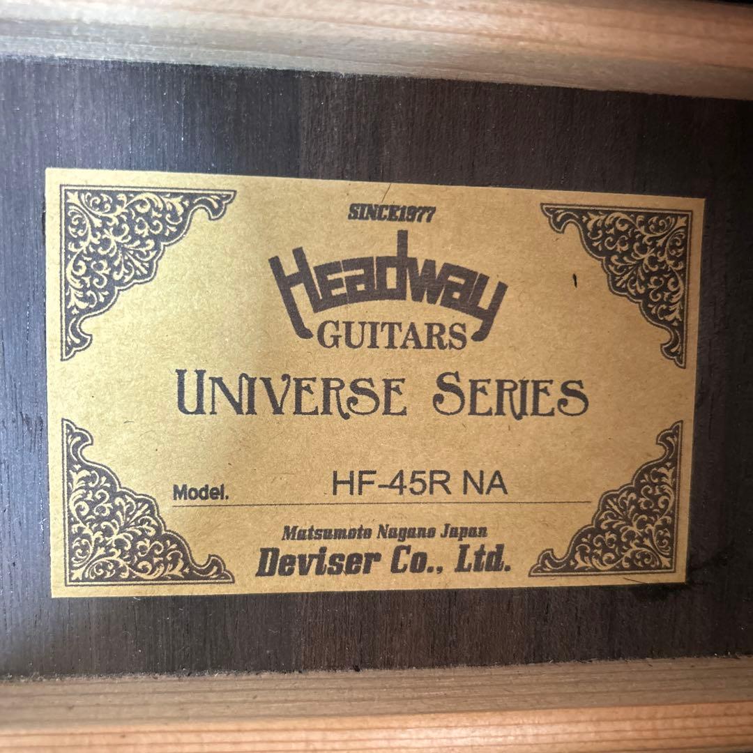 さま ヘッドウェイ HF-45R NA オールローズウッド （美品）