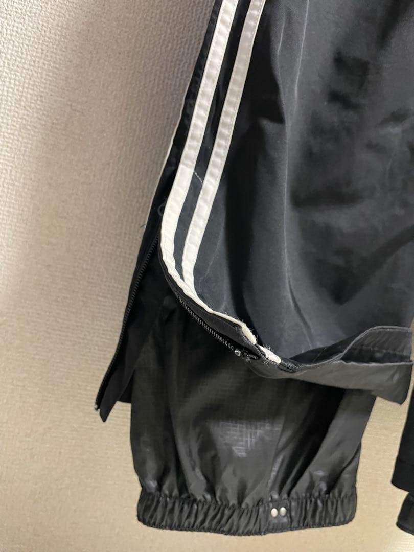 アディダスオリジナルス スノーボードウエア つなぎ 黒×白 ファイヤーバード