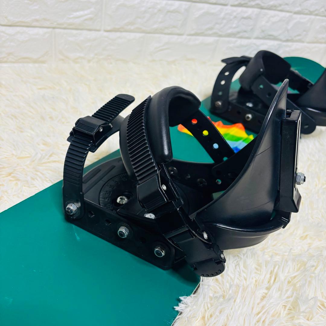 【キッズスノーボード2点セット】　DEMON BOADER 118cm