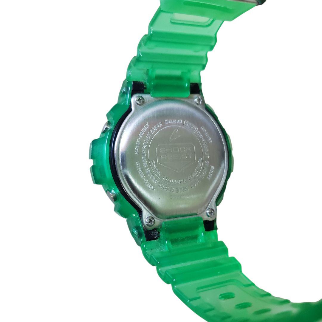 【状態良好】CASIO G-SHOCK DW-6900JT スケルトングリーン