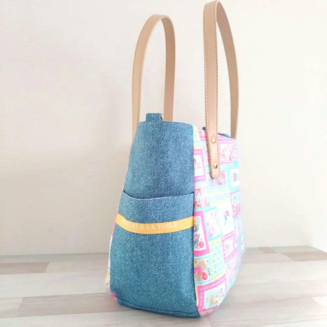 専用☆サイドポケット付きぷっくりバッグ☆ ジョリーフルール