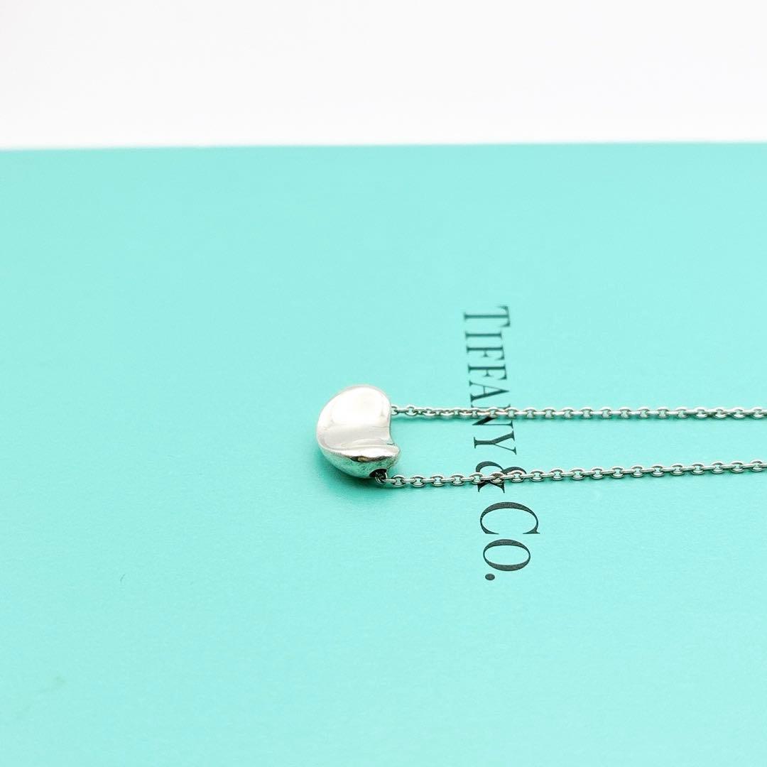 2925-1 人気✨Tiffany ビーン　スモール　ネックレス　SV925
