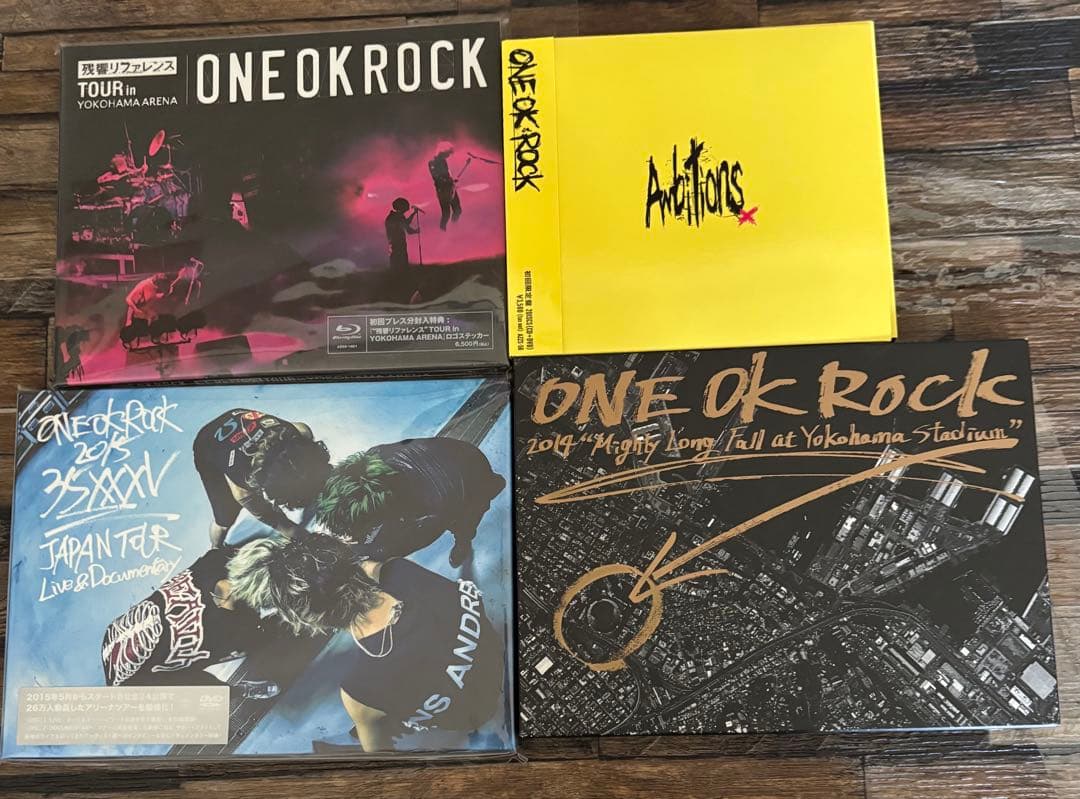 ワンオクONE OK ROCK CD&DVDセット