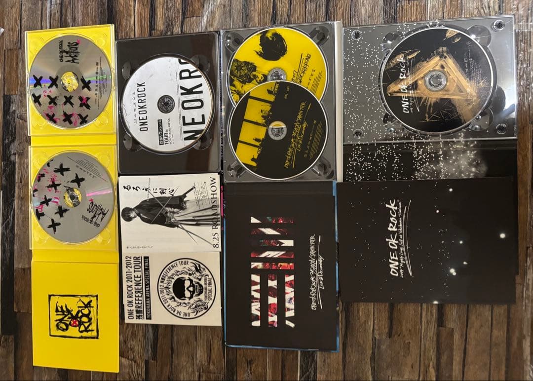 ワンオクONE OK ROCK CD&DVDセット