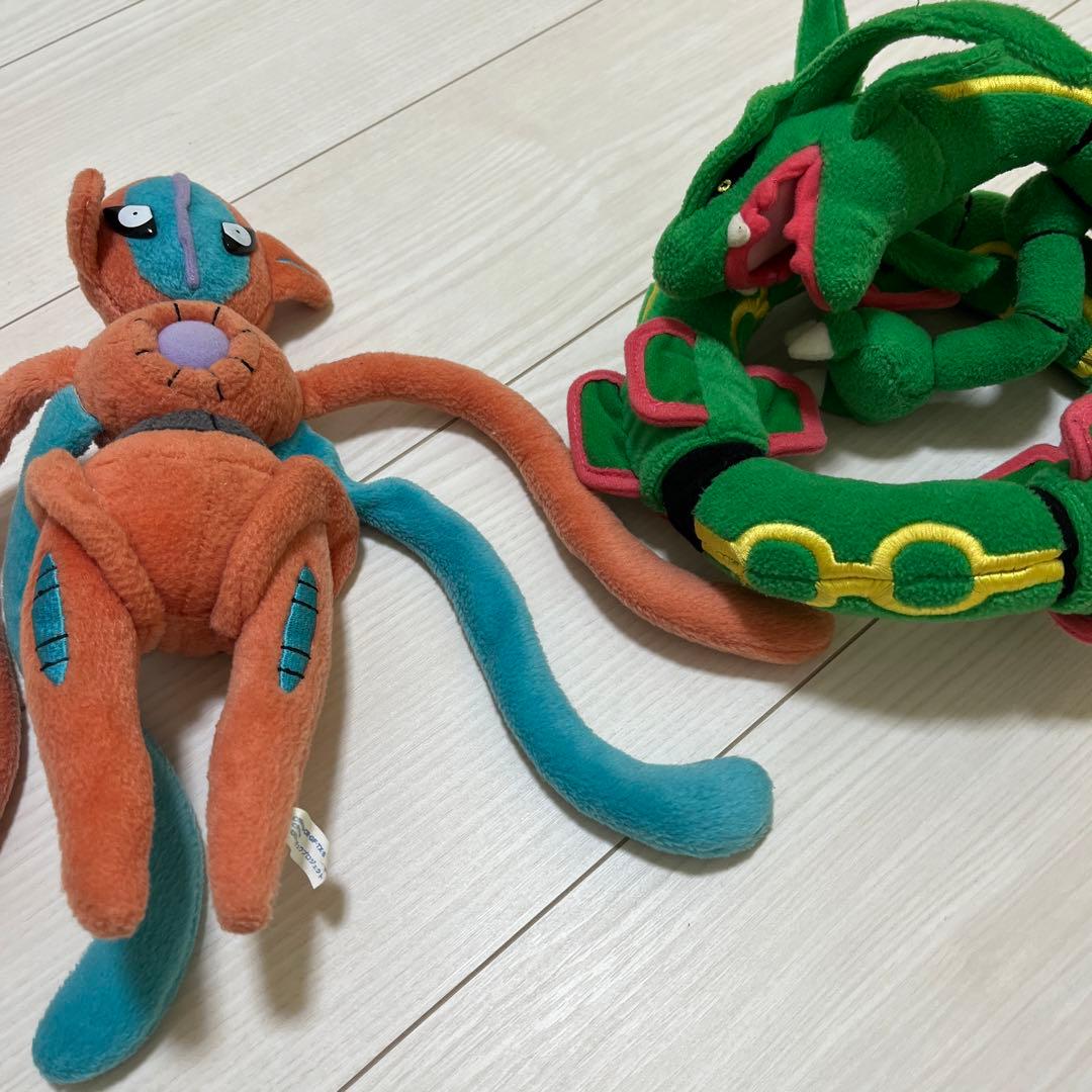 TOMY レックーザとデオキシスぬいぐるみ