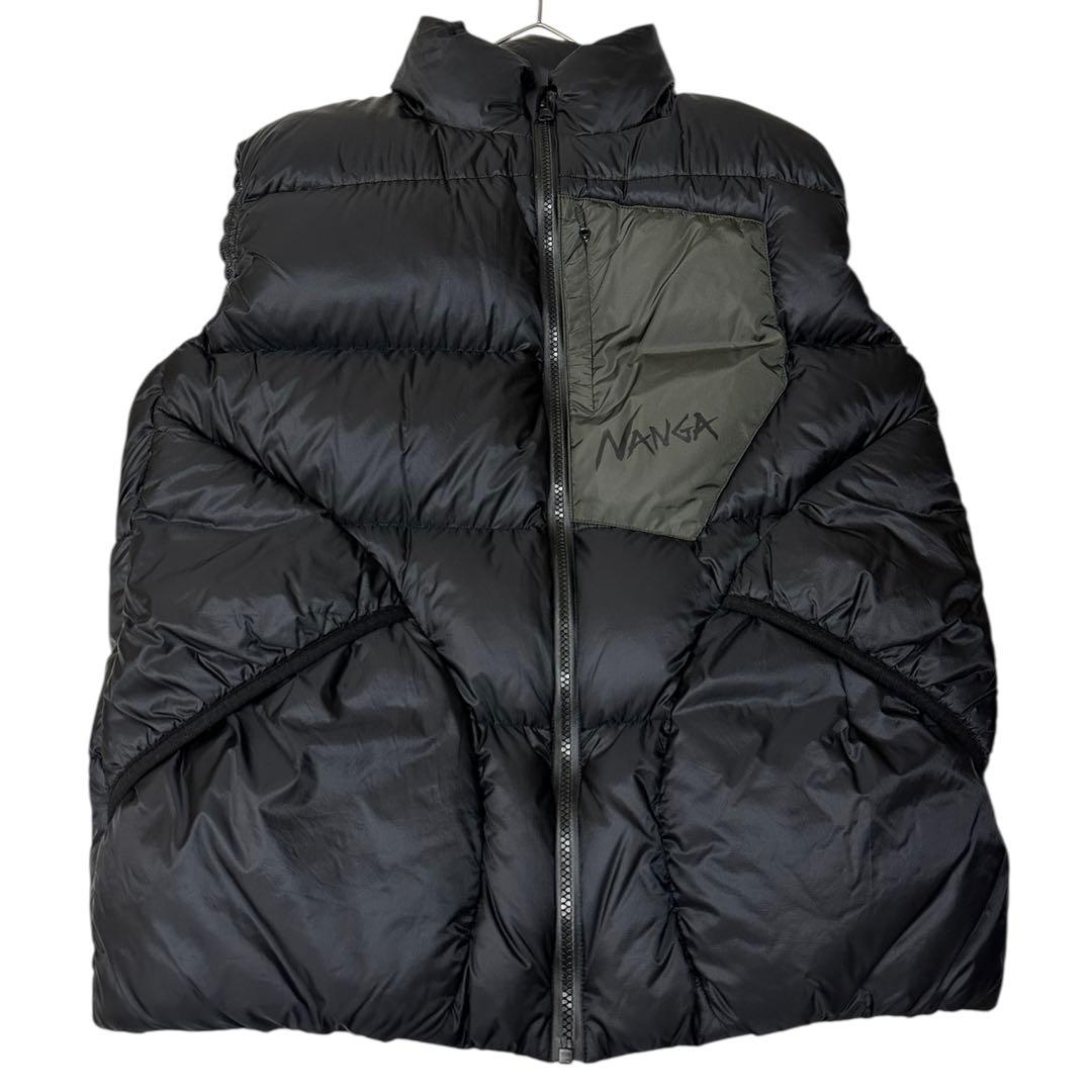 美品 NANGA ナンガ マゼノリッジベスト ナンガダウンベスト L
