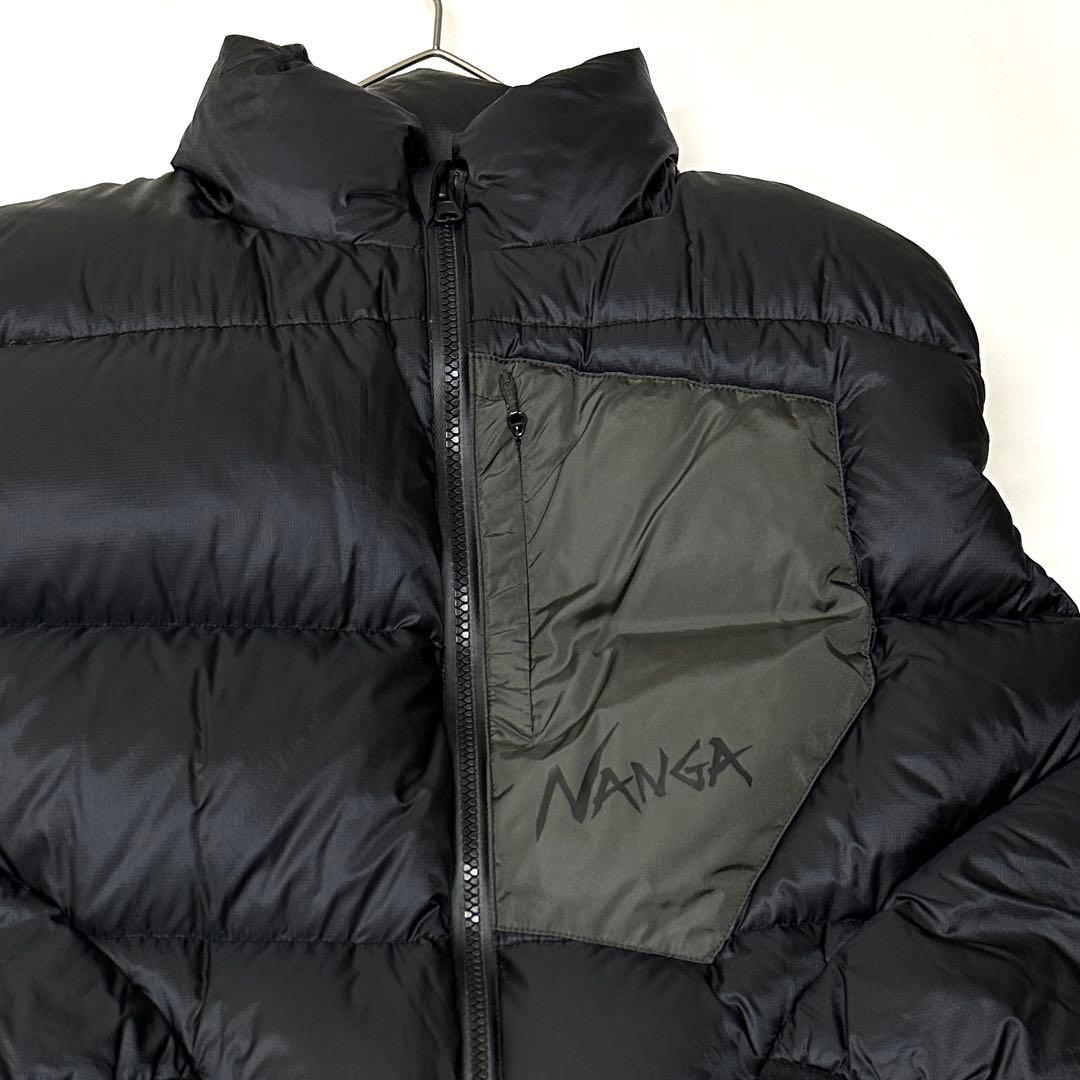 美品 NANGA ナンガ マゼノリッジベスト ナンガダウンベスト L