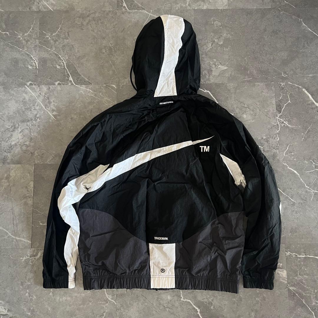 NIKE TM ビッグスウォッシュ　ナイロンジャケット　ストリート　ブルゾン