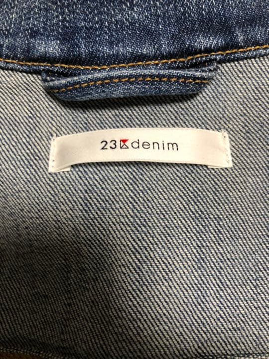 新品デニムジャケット Gジャン23区　44