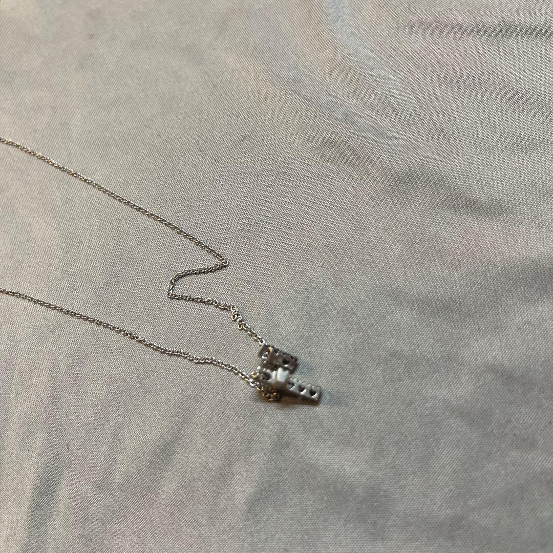 ポンテヴェキオPonte Vecchio ダイヤモンド クロスネックレス