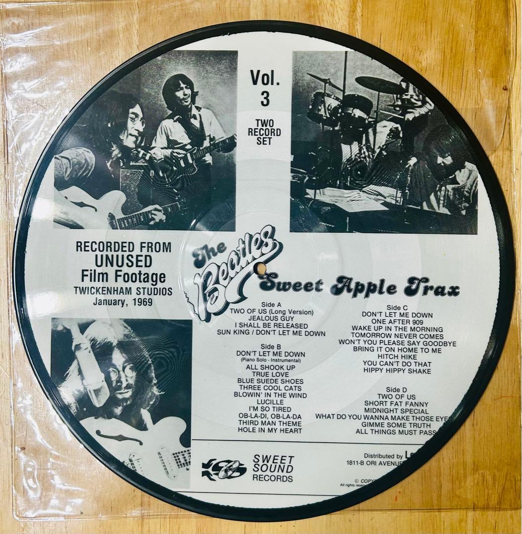 【激レア】ビートルズ　- スウィート・アップル・トラックス　ピクチャーレコード