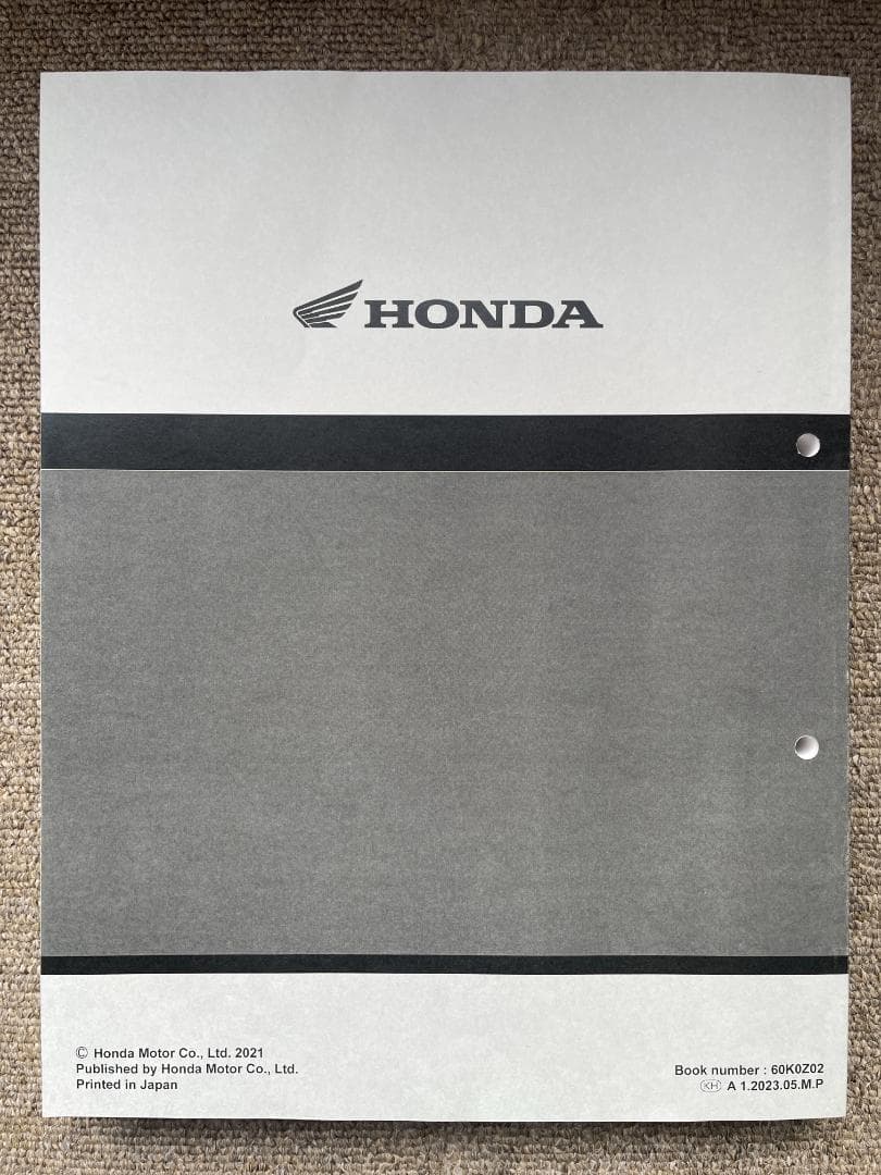 ホンダ　GB350/GB350S（2BL 8BL）サービスマニュアル