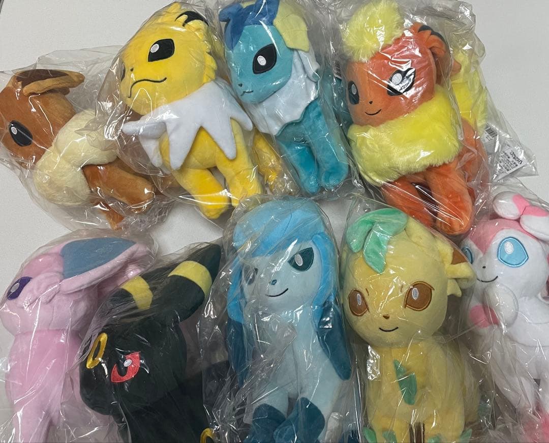 イーブイコレクション　ぬいぐるみ　全9種セット