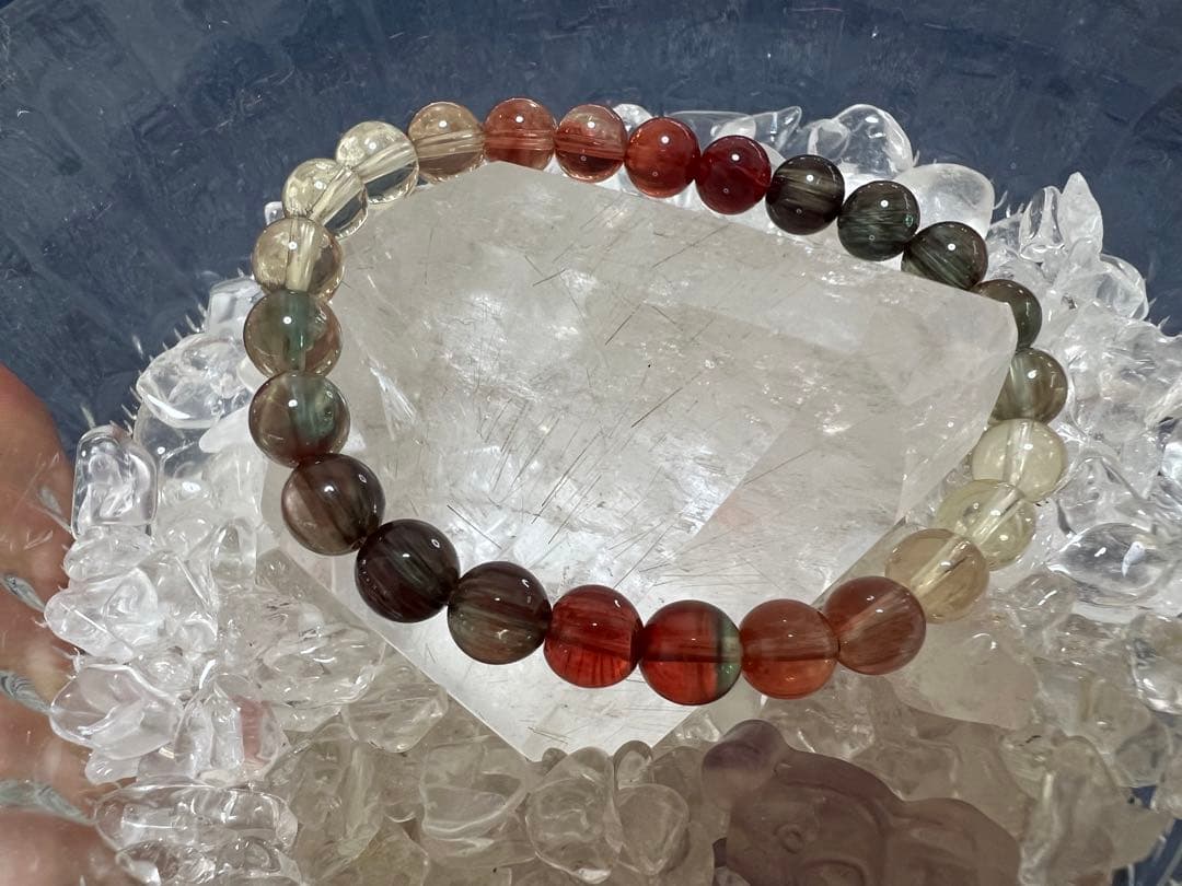 最高級グレード5A+ アンデシン パワーストーン ブレスレット