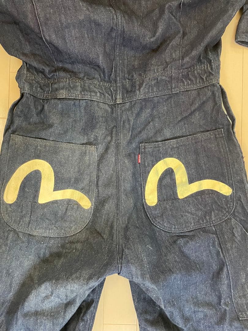 【(^^)】Evis エヴィスジーンズ　つなぎ　サイズ40