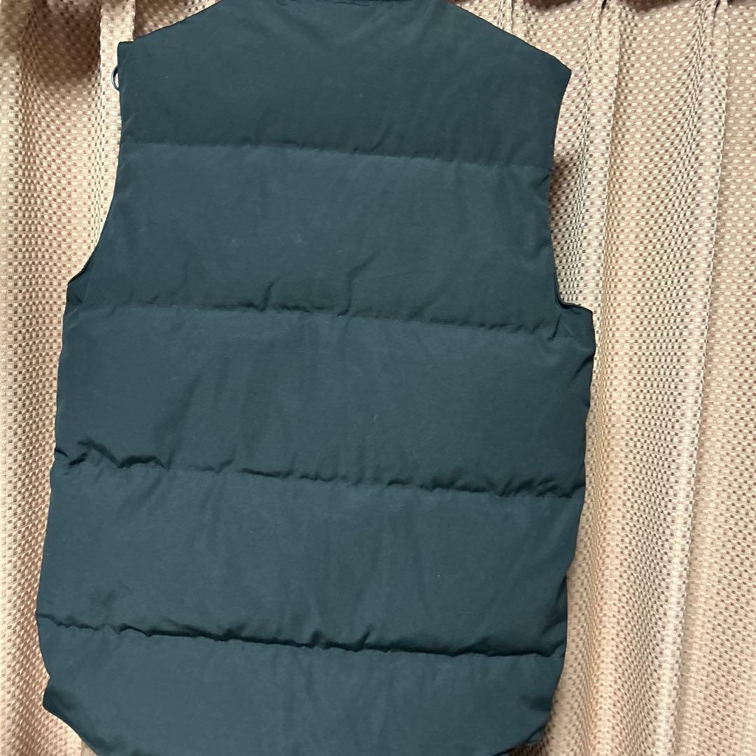   ブラックダウンベスト XS/TP カナダグース