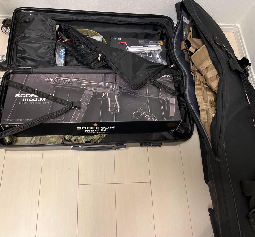 【サバゲー入門セット装備一式】スコーピオンmod.M（箱付き）