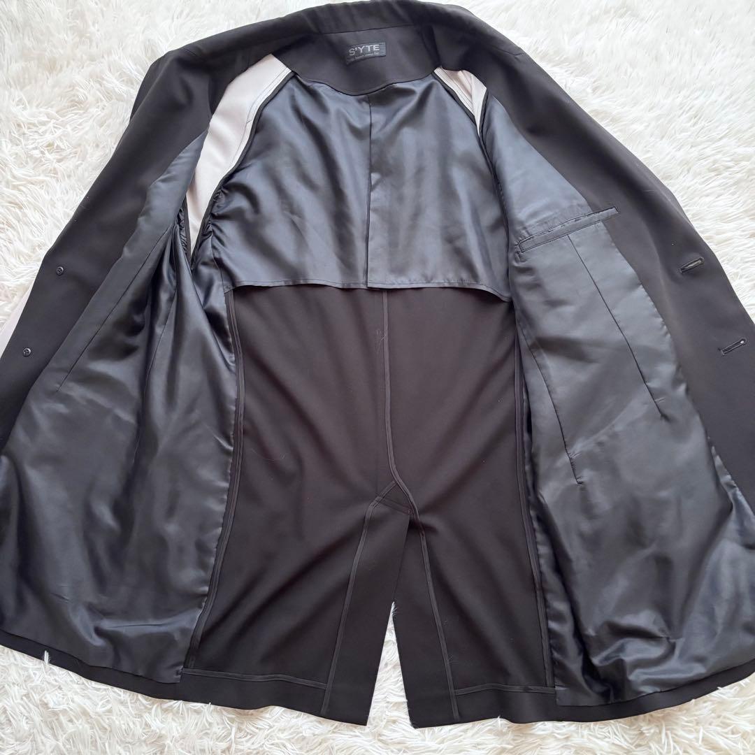希少 S'YTE サイト ギャバジン ストレッチ ジャージ スリーブ ジャケット