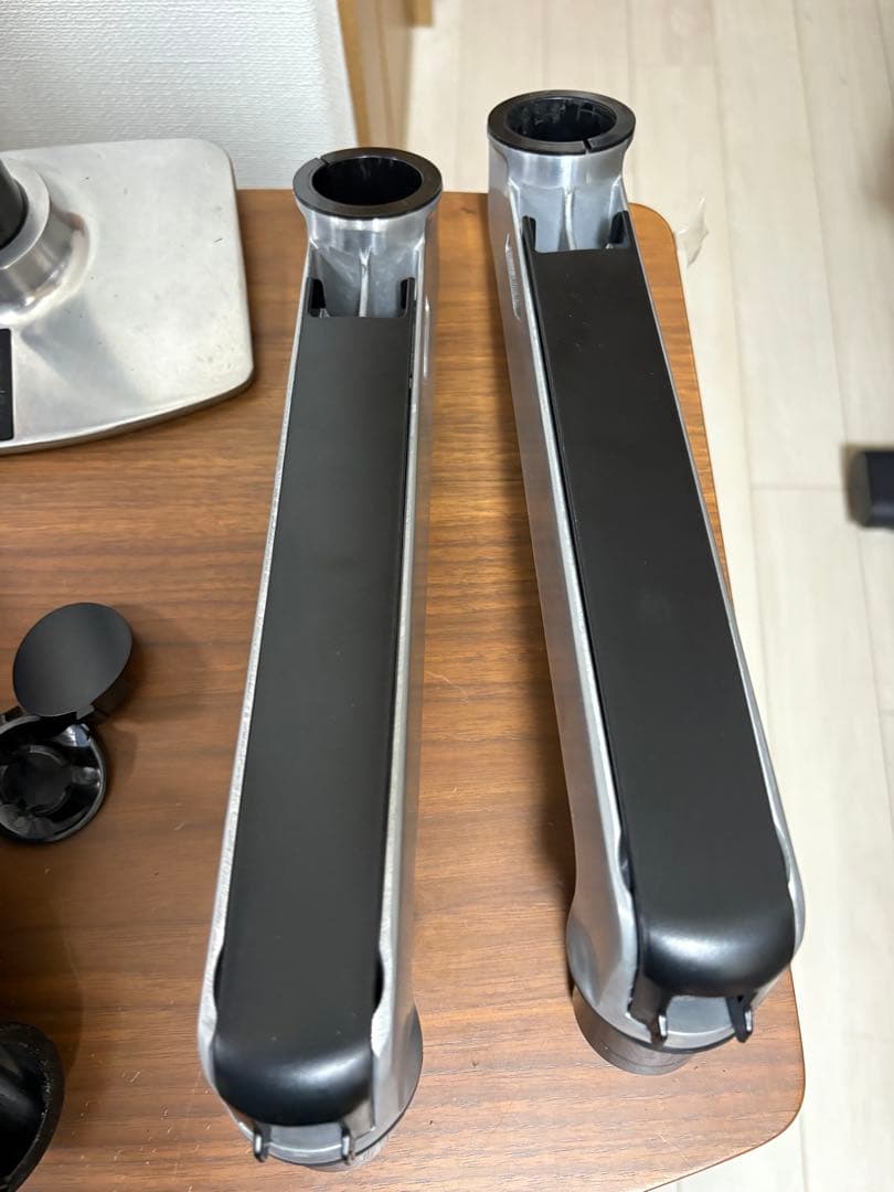 エルゴトロン LXデュアル デスク マウント アーム スタッキング