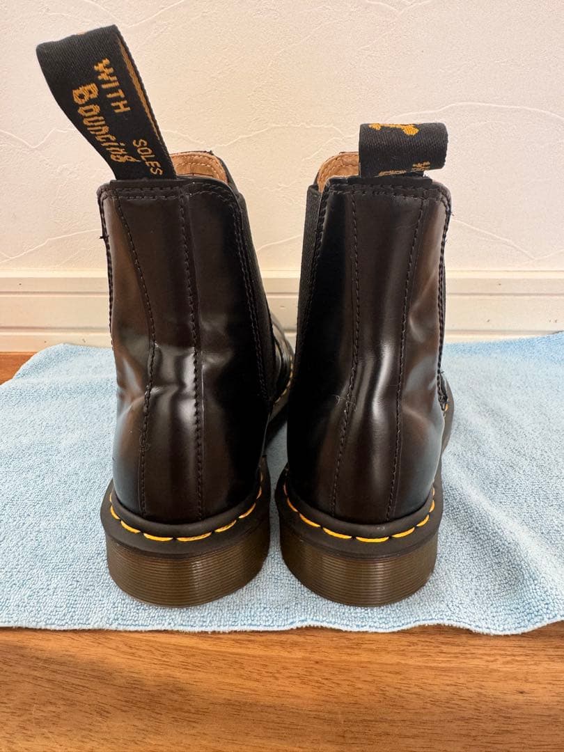 【MIZUNA】ドクターマーチン　サイドゴアブーツ 25cm UK6
