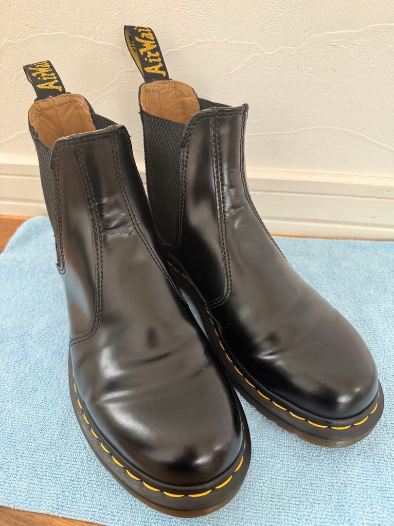 【MIZUNA】ドクターマーチン　サイドゴアブーツ 25cm UK6